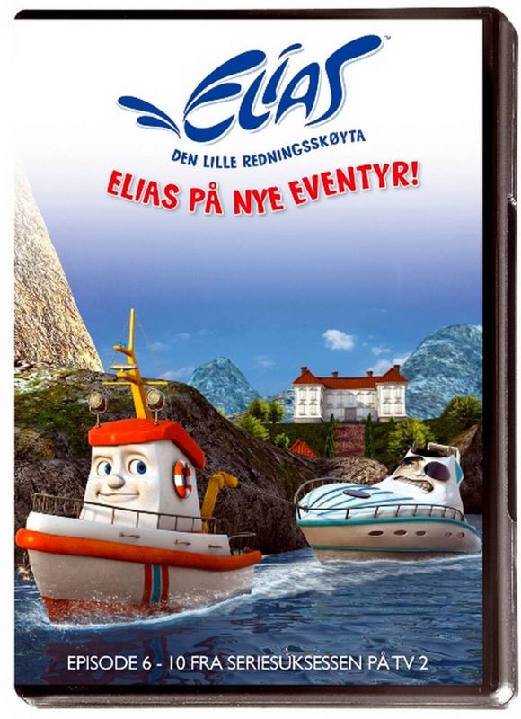 Elias - Den Lille Redningsskøyta: Elias På Nye Eventyr (DVD) 
