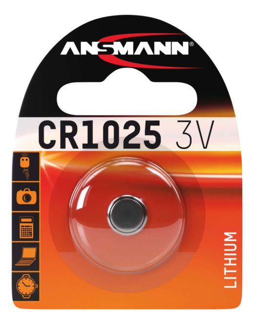Hovedbilde Ansmann CR1025 Lithium 3V