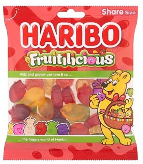 Hovedbilde Haribo Fruitilicious 150g