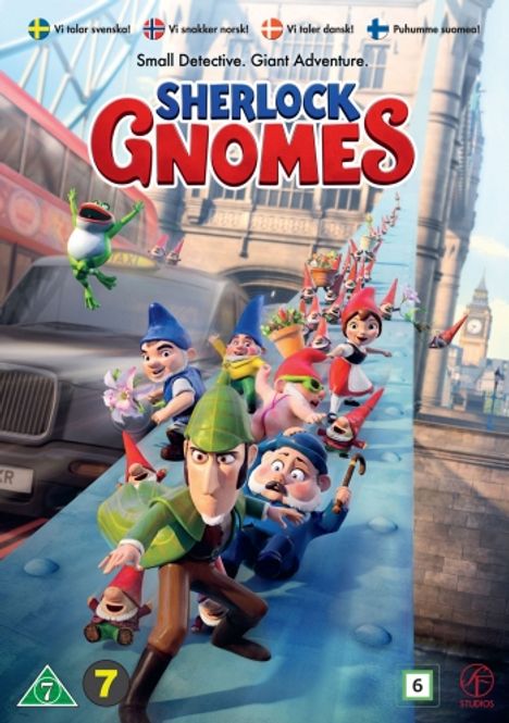 Hovedbilde Sherlock Gnomes (DVD)