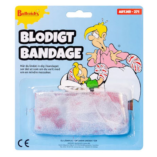 Hovedbilde Blodig Bandasje Buttericks