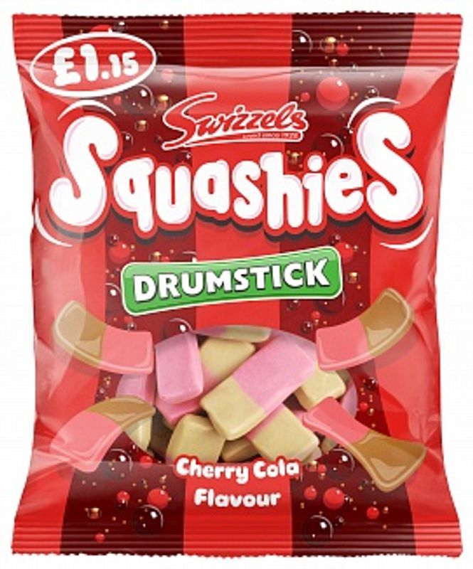Swizzels Squashies Drumstick Cherry Cola Flavour 120g