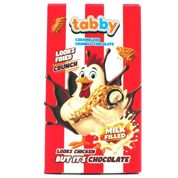 Tabby Chicken Wings Chocolate 50g
