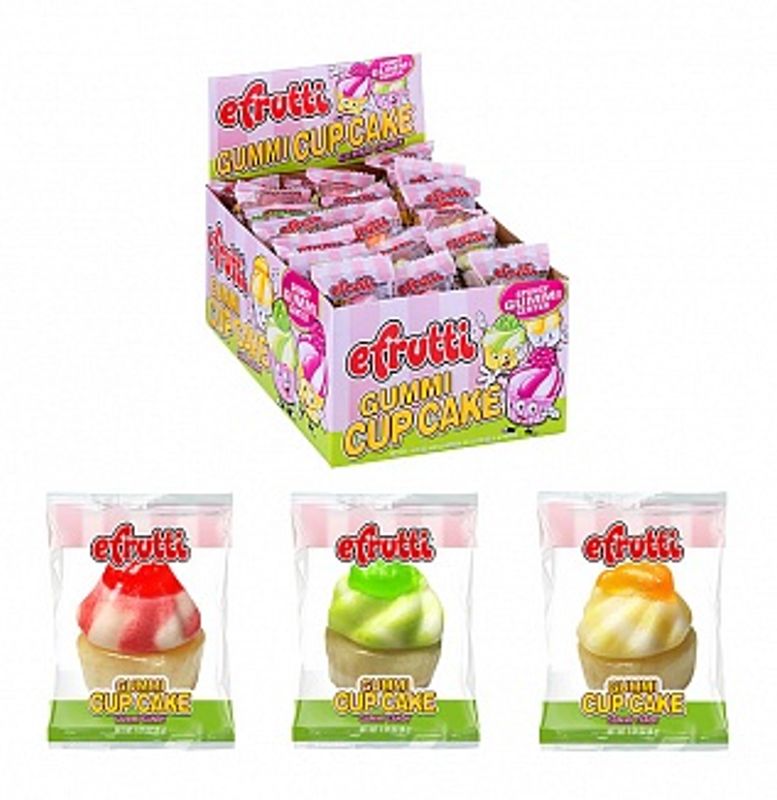 Efrutti Gummi Cupcakes 8g BF: 11.10.26