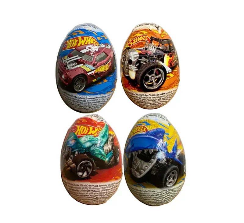 Hot Wheels Sjokoladeegg Med Overraskelse 20g