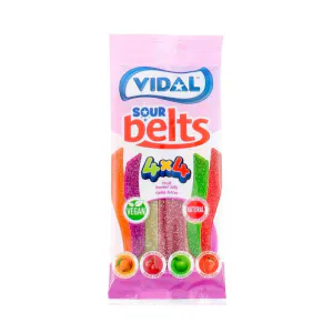 Hovedbilde Vidal Sour Belts 4x4 90g