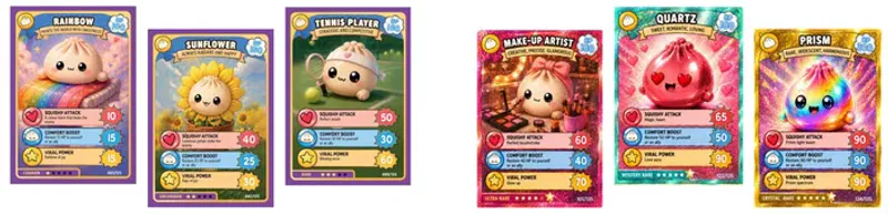 Squishy Dumpling Boosterpakke 5 PK