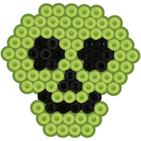 Hama Midi 375 Perler Glow In The Dark Blister