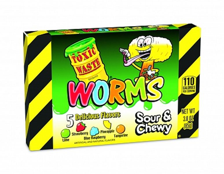 Toxic Waste Worms 85g